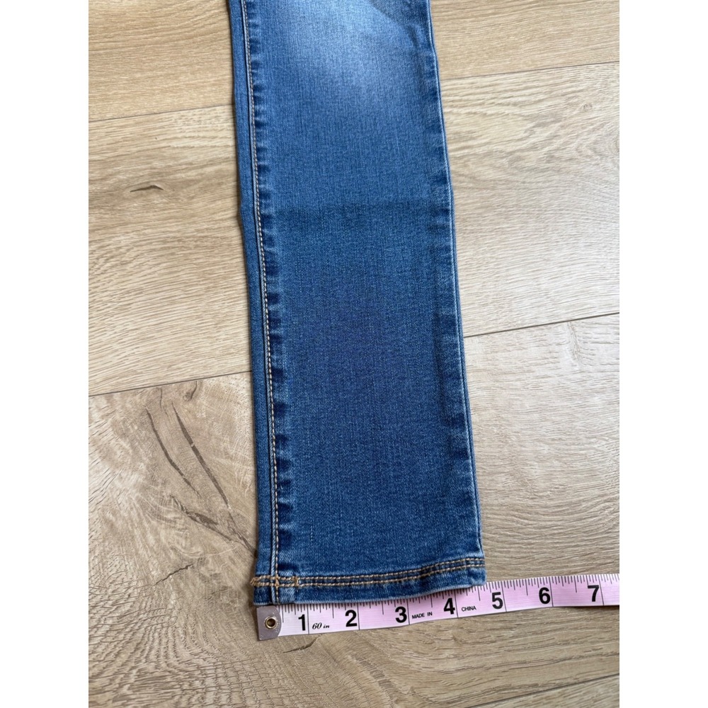 NWT Kids Girls Old Navy high rise rockstar super skinny jeggings tough size 14 - Picture 5 of 10